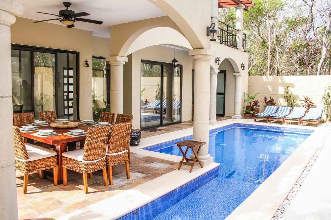Tulum Stunning Villa For 10-Cabana-Private Pool-Parking المظهر الخارجي الصورة