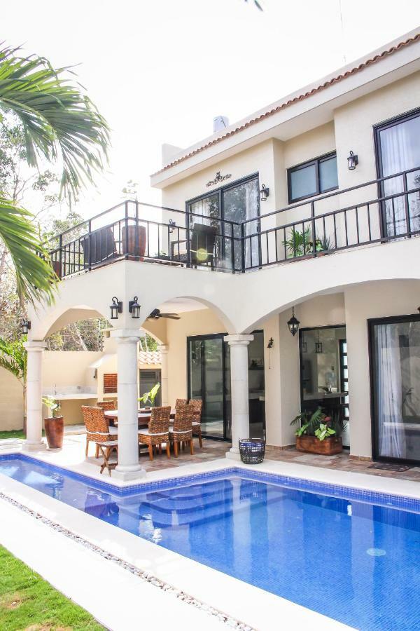 Tulum Stunning Villa For 10-Cabana-Private Pool-Parking المظهر الخارجي الصورة
